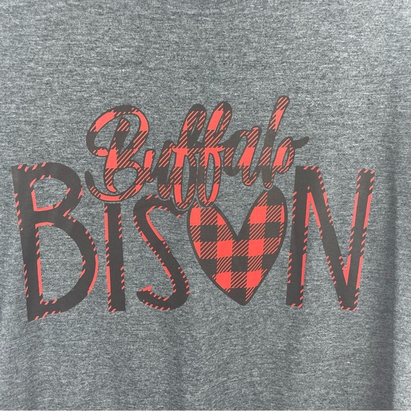 Gildan Softstyle Buffalo Bison T-Shirt Size Small - Picture 3 of 5